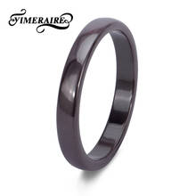 3MM Simple Fashion Ceramic Ring Green Gray Black Smooth Not Fade Jewelry For Women Elegant Anniversary Wedding Engagement 2024 - buy cheap