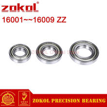 ZOKOL 2PCS/lot Thin Wall bearing 16001 16002 16003 16004 16005 16006 16007 16008 16009 ZZ Z RS RZ Deep Groove ball bearing 2024 - buy cheap