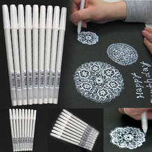 1 Pcs 0.8mm Waterproof White Ink Mark Pens Art Supplies Painting and  Drawing Pen Fiber Stroke Pen Tools Wholesale 2024 - buy cheap