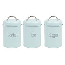 Nordic Metal Storage Jars Tea Coffee Sugar Sealed Box Kitchen Dry Food Organizer Jar Milk Powder Sealing Container 2024 - buy cheap