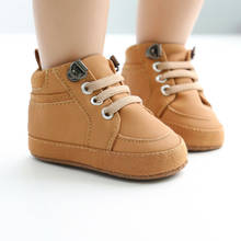 Zapatos de cuero para bebé, niño y niña, zapatos de cuna de suela suave, de alta calidad 2024 - compra barato