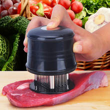 Professional Meat Tenderizer Needle With 56 Stainless Steel Blades Kitchen Cooking Tools Tender Meat Hammer Kitchen Accessories 2024 - buy cheap