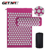 Getinfit Massager Cushion Massage Yoga Mat Acupressure Relieve Stress Back Body Pain Spike Mat Acupuncture Mat 2024 - buy cheap