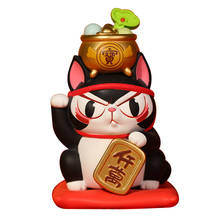 Caixa cega bonito animal anime figura sorte sorte gato série mini sorte brinquedos modelo pequeno pet shop aleatória boneca presente decoração 2024 - compre barato