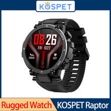 Kospet-relógio inteligente masculino robusto, smartwatch ip68, à prova d'água, com monitor de frequência cardíaca e sono, compatível com ios e android 2024 - compre barato