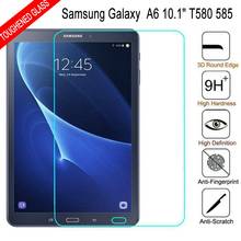 9H закаленное стекло для Samsung Galaxy Tab A A6 10,1 2016 T580 T585 10,1 дюймов планшетный ПК прозрачная защитная пленка для экрана 2024 - купить недорого