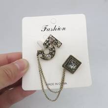 Fashion Rhinestone Brooches Beautiful Ladies Brooch Pin Gifts For Women Accessories Vintage Metal Pin Luxury Imitation Jewelry 2024 - buy cheap
