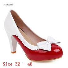 Women High Heel Shoes Platform Pumps Woman High Heels Party Shoes Kitten Heels Small Plus Size 32 33 -40 41 42 43 44 45 46 47 48 2024 - buy cheap