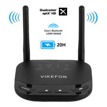 VIKEFON-receptor de Audio 3 en 1 con Bluetooth 5,0, transmisor Bypass, adaptador inalámbrico de TV, compatible con Aptx, HD y LL, 80m de largo alcance 2024 - compra barato