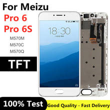 5.2" TFT For Meizu Pro 6 LCD Display Touch Screen With Frame Digitizer Assembly For Meizu Pro 6S Pro 6 LCD Display 2024 - buy cheap