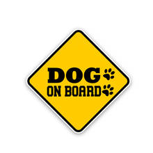 Dawasaru cão a bordo aviso etiqueta do carro personalizado decalque do caminhão portátil acessórios da motocicleta auto decoração pvc, 15cm * 15cm 2024 - compre barato