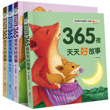 Novo 4 livro conjunto chinês mandarim história 365 noites histórias pinyin aprendizagem estudo chinês para crianças (idade 0-5) libros 2024 - compre barato