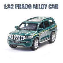 1:32  PRADO SUV Toy Car Metal Toy Diecasts & Toy Vehicles Car Model High Simulation Car Toys For Children Christmas gift 2024 - buy cheap