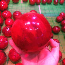 Bola de quartzo vermelha asiática de alta qualidade, bola de decoração de feng shui para casa, bola preferida de 100mm 2024 - compre barato
