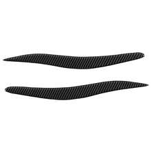 car side mirror guard car styling Pair Carbon Fiber Headlight Eyebrow Eyelids Cover Sticker Fit for IS250 IS300 2006‑2012 2024 - buy cheap