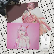 MaiYaCa Zero Two Darling in the FranXX Computer Gaming Mousemats small mousepad gamer 29x25cm Computer Gaming mouse pad 2024 - buy cheap