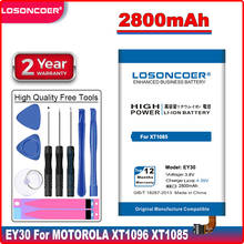 LOSONCOER EY30 Battery 2800mAh For MOTOROLA MOTO X 2nd Gen XT1096 XT1085 XT1095 XT1097 XT1093 Battery 2024 - buy cheap