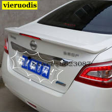 For Nissan TEANA Altima Spoiler 2013-2015 With Led Light ABS Plastic Material Car Rear Wing Primer Rear tail Spoiler Trunk trim 2024 - buy cheap
