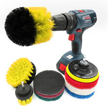 Car Tire Wheel Brush Drill Brush Set Rim Brushes Car Detailing Kit Brush For Bathroom Shower Scrubbing Car Detailing Kit Brush 2024 - buy cheap