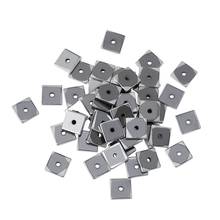 50-73pcs Square Electroplate Non-Magnetic Hematite Beads For Jewelry Making DIY Bracelets Jewelry Findings Hole: 1mm 2024 - buy cheap