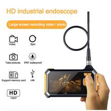 Câmera handheld industrial da serpente da inspeção de borescope 8mm 2.0mp com bateria Polegada câmera do endoscópio da tela do handhold p30 4.3 18650 2024 - compre barato