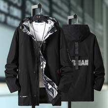 Plus Size 10XL 9XL 8XL 7XL 6XL New 2020 Spring Autumn Jackets Men Classic Solid Casual Fashion Jacket 2024 - buy cheap