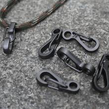 10Pcs Carabiner Snap Mini SF Spring Clip Camping Hiking Hook Backpack Tactical Buckle Clip Equipment Survival EDC First Aid 2024 - buy cheap