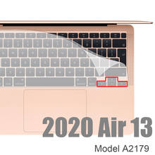Pegatinas para teclado, cubierta protectora de gel de sílice para teclado de ordenador portátil, para macbook13air, A2179A1932, 13Air 2024 - compra barato