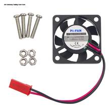 DC 5V 0.2A Cooling Cooler Fan For Raspberry Pi Model A+ B B+ / FOR Raspberry Pi 2 3 With Screws Parts 2024 - buy cheap