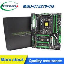 Совершенно новая материнская плата для SuperMicro C7Z270-CG LGA 1151 U.2 M.2 DDR4 ATX + розничная коробка 2024 - купить недорого