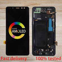 5.6" Super AMOLED LCD For SAMSUNG Galaxy A8 2018 A530 SM-A8 A530F A530N A530D LCD Touch Screen Digitizer Display Assemble 2024 - buy cheap