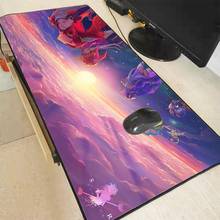 XGZ League of Legends Girl Gaming Large Locking Edge Mousepad Desk Mat Computer Game Mouse Pad Gamer Play Mats For CSGO DOTA XXL 2024 - buy cheap