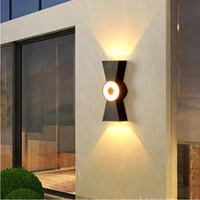 IP65 Waterproof 12W outdoor Led Wall Lamp modern Aluminum Surface Mounted Cube Led Garden Porch Light бра 2024 - buy cheap