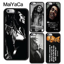 Bob Marleys Quotes Rasta Reggae Case For iPhone 13 Pro Max 12 Mini X XR XS Max SE 2020 7 8 Plus 11 Pro Max Cover Coque 2024 - buy cheap