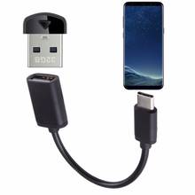 Adaptador OTG tipo C de tubo de acero a USB 3,0 hembra, Conector de disco U de ratón de teléfono móvil 2024 - compra barato