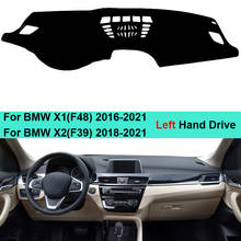 Car Inner Dashboard Cover Dash Mat Carpet Cushion For BMW X1 (F48) 2016 2017 2018 2019 2020 2021 X2 (F39) 2018 2019 2020 2021 2024 - buy cheap