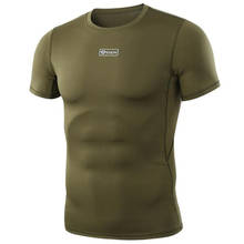 Camuflagem ao ar livre t camisa dos homens respirável militar tático tshirt secagem rápida esporte do exército camo caça pesca caminhadas camisetas 2024 - compre barato