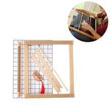 Weaving Loom Kit Elm Looms Wooden Tapestry Hand-Knitted Machine DIY Woven Set Sewing Machine 2024 - buy cheap