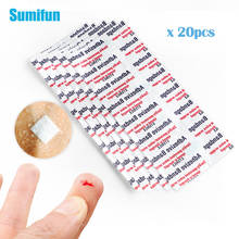 10/20Pcs Band-Aids Waterproof Breathable Cushion Adhesive Plaster Wound Hemostasis Sticker Band First Aid Bandage Transparent 2024 - купить недорого