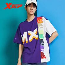 Xtep Summer Sports Short Sleeve Men's Casual Sports T-shirt Running Jogging Trend Fir 880229010001 2024 - buy cheap