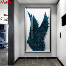 Full Square Drill Diamond Embroidery Angel Blue Wings 5d Diy Diamond Painting Cross Stitch Minimalist Abstract Diamond Mosaic 2024 - buy cheap