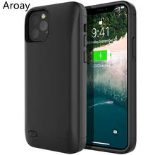 Aroay-Funda de cargador de batería para iPhone 11, cargador de respaldo externo, 4000mAh, 11Pro Max 2024 - compra barato