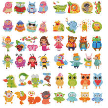 Children 5D DIY Diamond Painting Cartoon Animals Kids Diamond Stickers Birthday Gift Toy Phone Cup Decoration Art Stickers 2024 - buy cheap