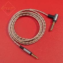 6N Hifi сбалансированный аудио кабель для Sony WH-1000 XM3 XM2 100AAP 100abn наушники 6N OCC 99.99997% 4,4 2,5 3,5 мм вилки позолоченные 2024 - купить недорого