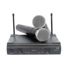 Finlemho Karaoke MICRÓFONO INALÁMBRICO VHF dinámico Inicio Estudio grabación inalámbrico manejado micrófono PGX-58 para DJ altavoz Conferencia 2024 - compra barato
