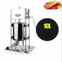 10L Stainless steel vertical heavy duty sausage filler 2024 - buy cheap