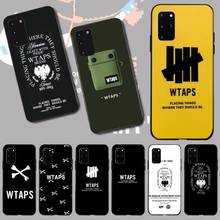 Cutewanan japão moda de luxo wtaps bling bonito caso do telefone para samsung s20 plus ultra s6 s7 borda s8 s9 mais s10 5g 2024 - compre barato