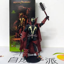 Mortal kombat spawn figura de ação colecionável modelo brinquedo horror presente 2024 - compre barato