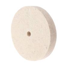 Disco abrasivo para polimento de lã, disco rotativo de 8mm para moedor 2024 - compre barato