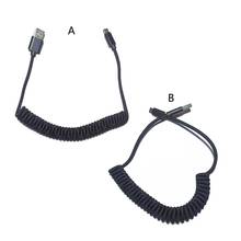 Type C Micro Coiled Cable Wire Mechanical Keyboard GH60 USB Cable Type-C to USB Port for Poker GH60 Keyboard kit DIY 2024 - buy cheap